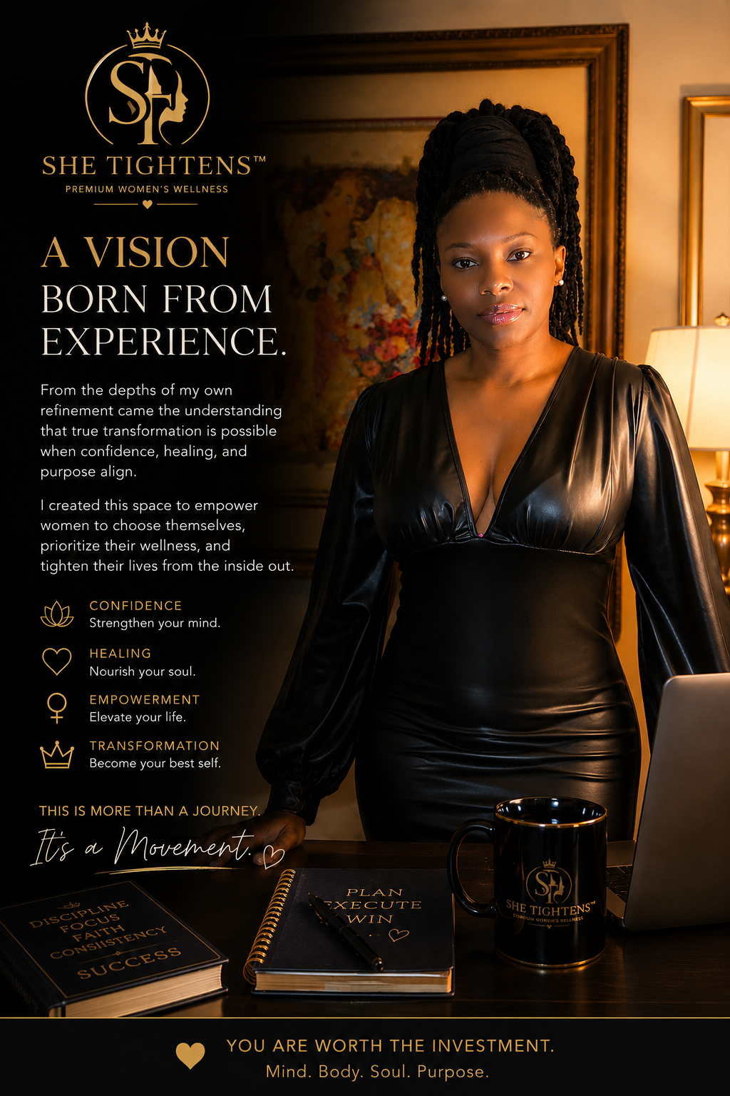 Halima Ouedraogo founder of She Tightens